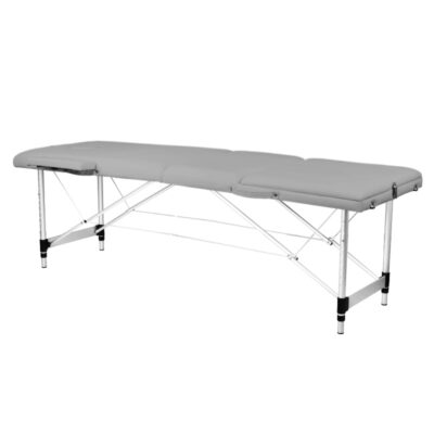 Balance 3 Stół składany do masażu aluminiowy segmentowy - szary