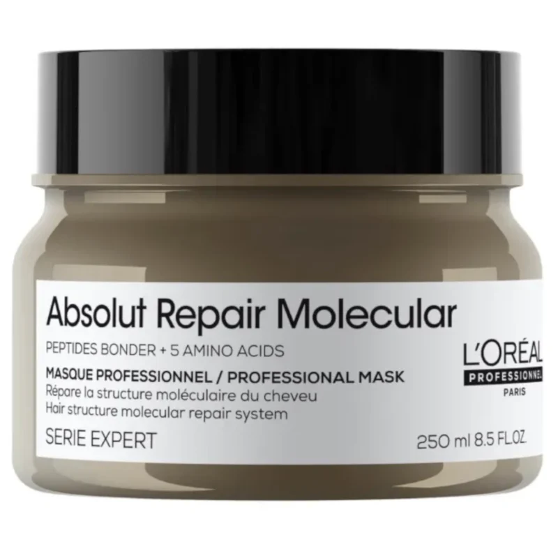 LOreal SE Absolut Repair Molecular maska odbudowująca do włosów 250ml