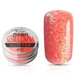 Silcare Neon Glow Glitter Pyłek do paznokci - #02