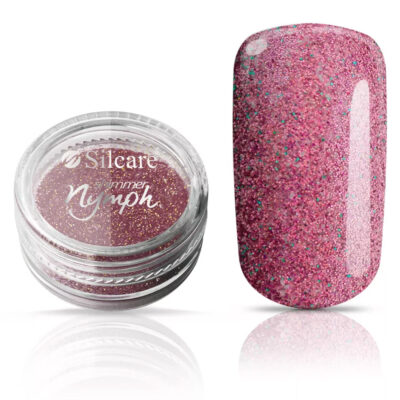 Silcare Shimmer Nymph Pyłek do paznokci - Pink