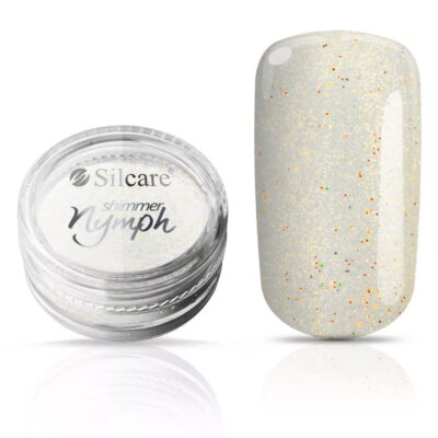 Silcare Shimmer Nymph Pyłek do paznokci - White