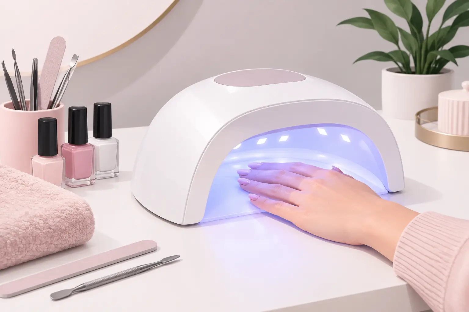 Recenzja lampy LED do manicure - co ocenić?