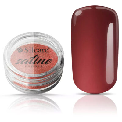 Silcare Satine Powder Pyłek do paznokci - Cherry