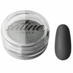Silcare Satine Powder Pyłek do paznokci - Grey