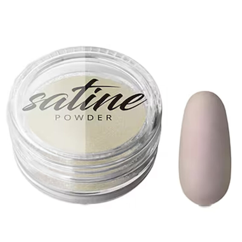 Silcare Satine Powder Pyłek do paznokci - Pink