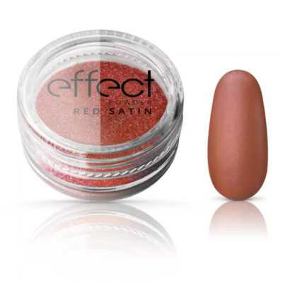 Silcare Satine Powder Pyłek do paznokci - Red