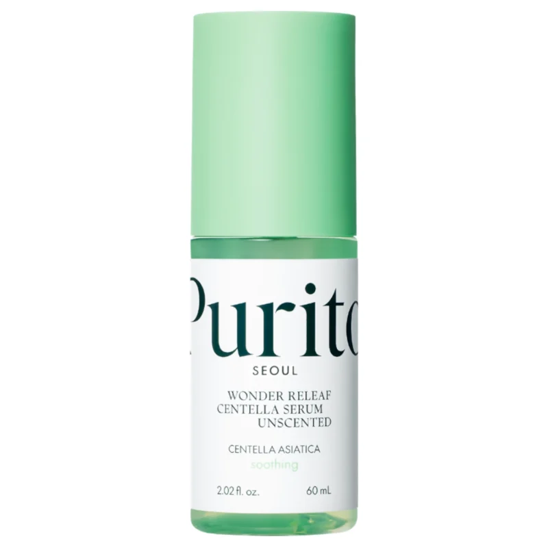 Purito Seoul Wonder Releaf Centella Serum Unscented bezzapachowe serum z wąkrotą azjatycką 60ml